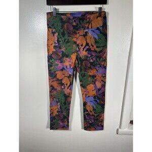 Soft Surroundings Pull On Pants Straight Ankle Leggings Amara Golden Small Petit